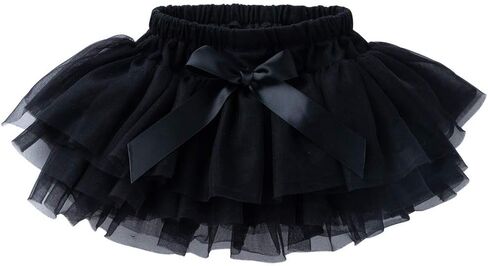Anbaby Baby Girls Soft Tutu Skirt Toddler Ruffled Pants Diaper Cover in Saudi Arabia