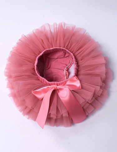 Tutu.kk Toddler Tutu Skirt for Baby Girl with Diaper Cover, Soft Baby Tutu Dress 0-36 Months with Flower Headband in Saudi Arabia