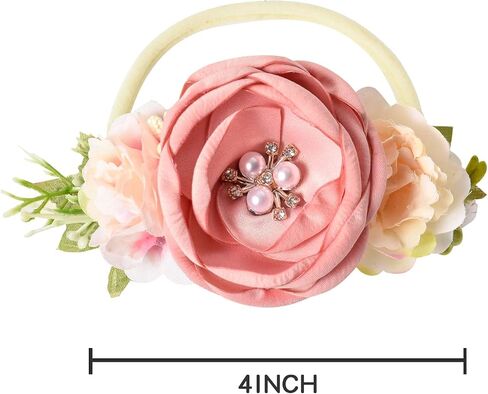 Tutu.kk Toddler Tutu Skirt for Baby Girl with Diaper Cover, Soft Baby Tutu Dress 0-36 Months with Flower Headband in Saudi Arabia