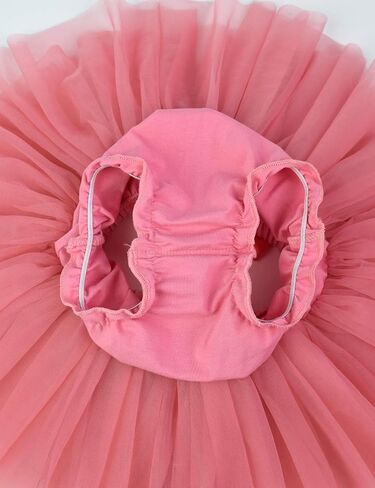 Tutu.kk Toddler Tutu Skirt for Baby Girl with Diaper Cover, Soft Baby Tutu Dress 0-36 Months with Flower Headband in Saudi Arabia