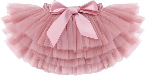 Baby Girl Tutu Skirt with Diaper Cover Toddler Girls Tulle Bloomers and Headband First Birthday Cake Smash Outfits 0-3T in Kuwait