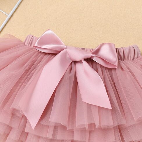 Baby Girl Tutu Skirt with Diaper Cover Toddler Girls Tulle Bloomers and Headband First Birthday Cake Smash Outfits 0-3T in Kuwait