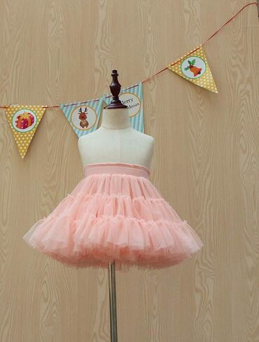 Baby Tutu Skirt Toddler Little Girls'Ballet Dance Tulle Skirt 1-10T in Saudi Arabia