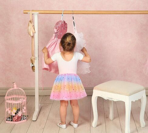 Simplicity Baby Girl's Rainbow Tutu Skirt 4-Layer Tulle Princess Ballet Dress in Saudi Arabia