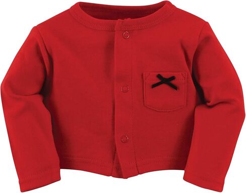 Hudson Baby Girls' Cotton Dress and Cardigan Set in Kuwait