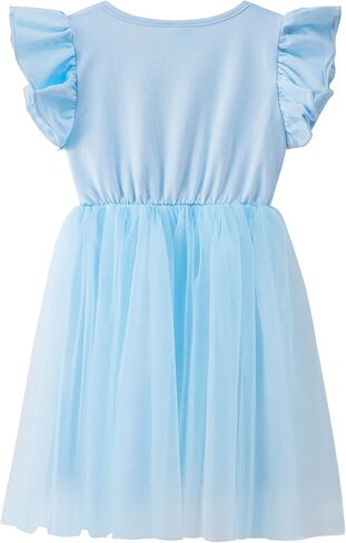 Toddler Baby Girl Tutu Tulle Dress Sleeveless Fluffy Cute Party Sundress in Saudi Arabia