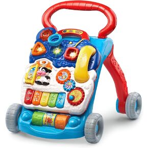 VTech Sit-to-Stand Learning Walker (Frustration Free Packaging), Blue in Saudi Arabia