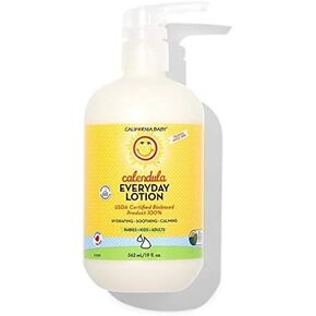 California Baby Calendula Lotion | 100% Plant-Based Moisturizer | Lavender Baby Lotion | Face Moisturizer For Dry Skin | Hypoallergenic | 19 oz. in Saudi Arabia