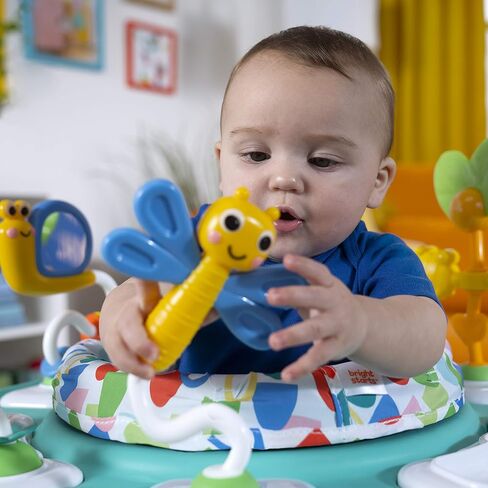 Bright Starts Bounce Bounce Baby 2-in-1 Activity Jumper & Table - Playful Palms in Saudi Arabia
