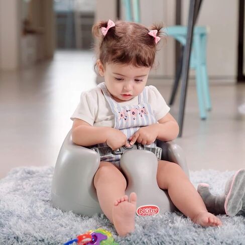 Nuby My Floor Seat | Gray in Saudi Arabia
