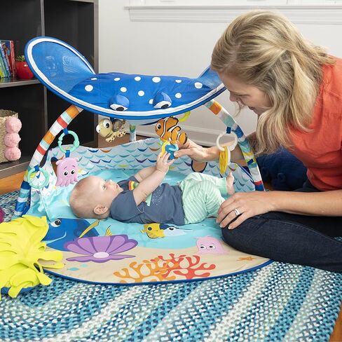 برايت ستارتس ديزني بيبي فايندنج نيمو مستر راي أوشن لايتس آند ميوزيك جيم، للأعمار من حديثي الولادة فما فوق in Kuwait