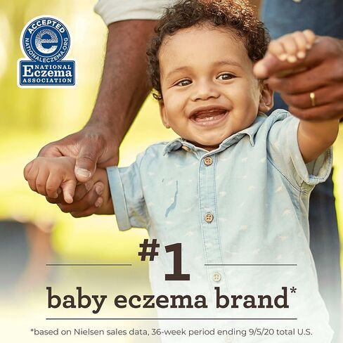 Aveeno Baby Cleansing Therapy Moisturizing Baby Body Wash with Natural Oatmeal & ProVitamin B5, Gentle Tear-Free Baby Bath Wash for Sensitive & Eczema-Prone Skin, Hypoallergenic, 8 oz in Saudi Arabia