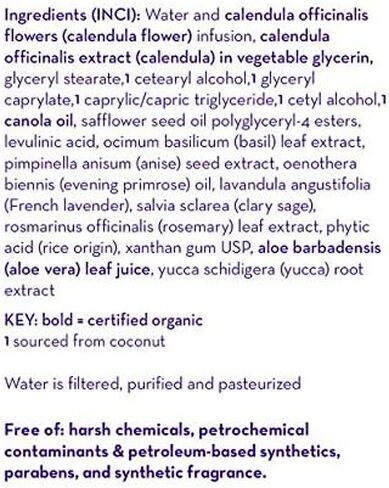 California Baby Calendula Lotion | 100% Plant-Based Moisturizer | Lavender Baby Lotion | Face Moisturizer For Dry Skin | Hypoallergenic | 19 oz. in Saudi Arabia