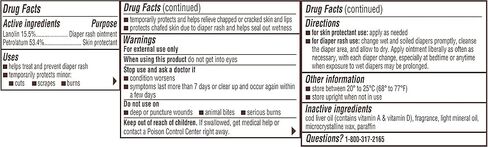 A+D Original Diaper Rash Ointment, Healing Skin Ointment for Dry and Cracked Skin, 16 Ounce (Pack of 1) in Saudi Arabia