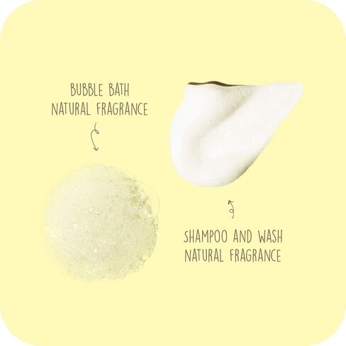 Sun Bum Baby Bum Shampoo & Wash & Bubble Bath | Tear Free Foaming Soap for Sensitive Skin with Nourishing Coconut Oil | Natural Fragrance | Gluten Free & Vegan in Saudi Arabia