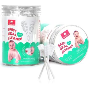 dearlomum 360° Baby Toothbrush with Suction Base,Toddler 12 Months up,Infant Oral Cleaner, Baby Tongue Cleaner,Food-Grade Silicone,Adjustable Safety Shield