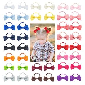 40 قطعة شعر صغيرة الضفيرة الشعر فيونكات شعر للبنات الصغار بنات قوس ذيل حصان in Kuwait