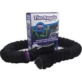 NOGGLE، 8 أقدام - نظام تكييف هواء شخصي للأطفال، صنع في الولايات المتحدة الأمريكية، يوجه الهواء البارد للأطفال في المقعد الخلفي - خرطوم فتحة تكييف الهواء للمركبات، مما يجعل المقعد الخلفي باردًا مرة أخرى - رمادي in Kuwait