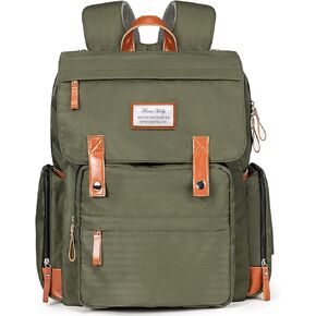 Diaper Bag Backpack Frank Mully Large Multifunction Travel Baby Bag for Mom Dad Cream White in Kuwait