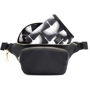Ditty Co. - Lanikai Small Diaper Bag - Portable Changing Pad - Crossbody Bags For Women - Fanny Pack - Baby Travel Essentials (Natural Tan)