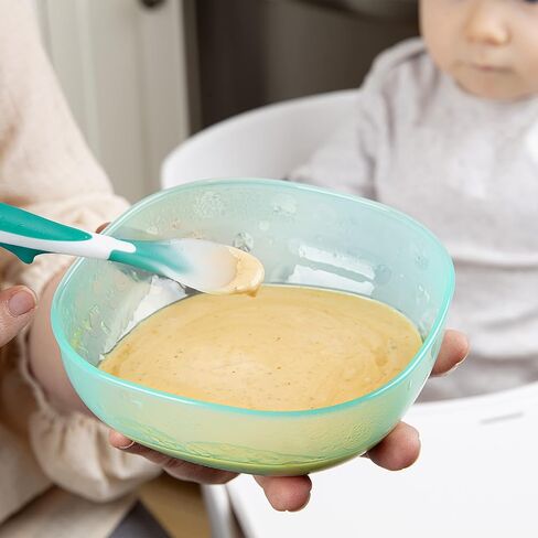 Dr. Brown's Soft-Tip Toddler Feeding Spoons, 6 Pack with No-Slip Strong Suction Bowl for Babies and Toddlers, BPA Free, 2 Pack in Saudi Arabia