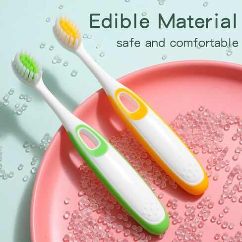 60Pcs Baby Tongue Cleaner, Baby Toothbrush, Disposable Baby Mouth Cleaner, Soft Gauze Toohthbrush Newborn Oral Cleaning Stick Dental Care for 0-36 Month Baby in Saudi Arabia