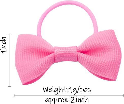 40 قطعة شعر صغيرة الضفيرة الشعر فيونكات شعر للبنات الصغار بنات قوس ذيل حصان in Kuwait