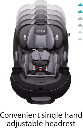 Safety 1st Grow and Go All-in-One Convertible Car Seat & Grand 2-in-1 Booster Car Seat, Extended Use: Forward-Facing with Harness, 30-65 pounds and Belt-Positioning Booster, 40-120 pounds, Dunes Edge in Saudi Arabia