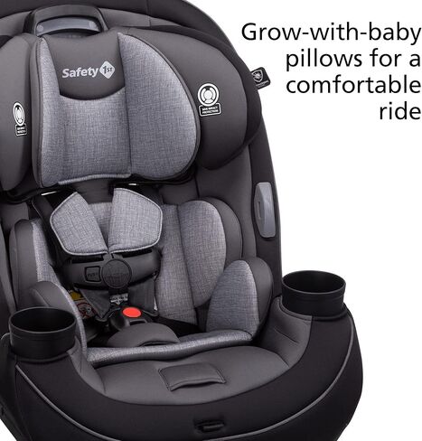 Safety 1st Grow and Go All-in-One Convertible Car Seat & Grand 2-in-1 Booster Car Seat, Extended Use: Forward-Facing with Harness, 30-65 pounds and Belt-Positioning Booster, 40-120 pounds, Dunes Edge in Saudi Arabia