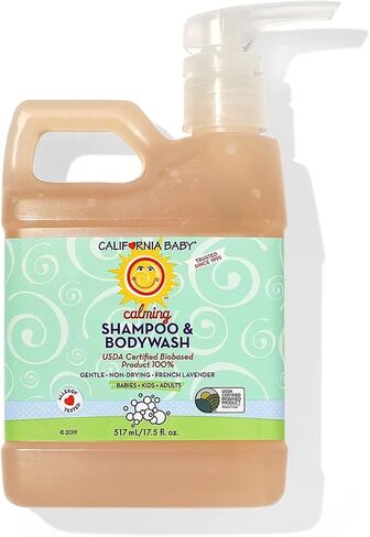 California Baby, Shampoo and Body Wash, 8.5 oz in Saudi Arabia