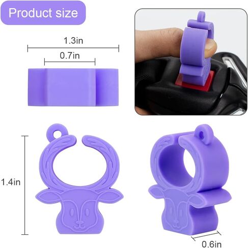 MORLIKE LIVING Silicone Buckle Release Tool, Unbuckle Assistant, Easy Buckle Release Aid for Parents and Caregivers to Unbuckle (Pink-Green) in Saudi Arabia