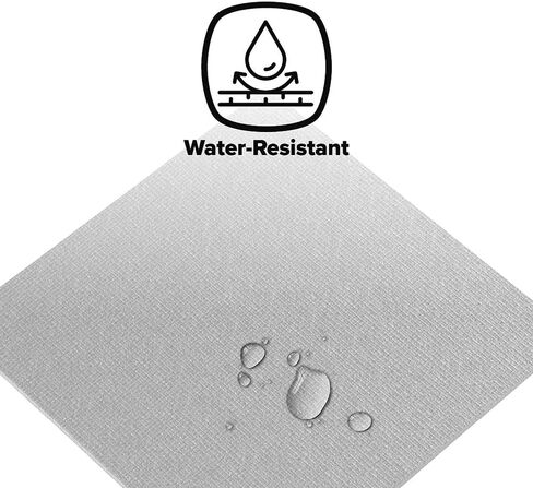 Diono Stuff 'N Scuff XL Kick Mat Back Seat Protector for Kids Feet with Storage Pocket, 100% Water Resistant for Protection of Your Upholstery from Dirt, Mud, Scratches, Gray in Saudi Arabia