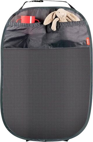 Diono Stuff 'N Scuff XL Kick Mat Back Seat Protector for Kids Feet with Storage Pocket, 100% Water Resistant for Protection of Your Upholstery from Dirt, Mud, Scratches, Gray in Saudi Arabia