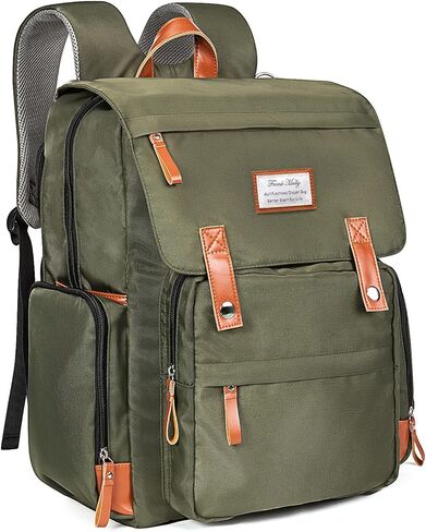 Diaper Bag Backpack Frank Mully Large Multifunction Travel Baby Bag for Mom Dad Cream White in Kuwait