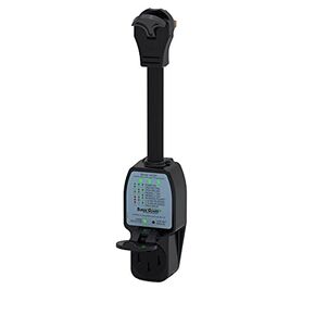 واقي التيار الكهربائي المحمول 44280 من Surge Guard - 120 فولت، 30 أمبير، أسود in Kuwait