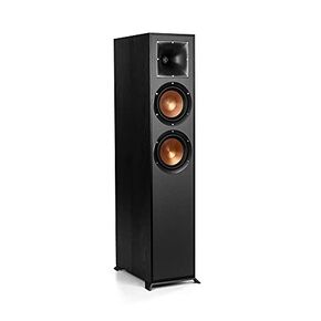 Klipsch R-620F Floorstanding Speaker with Tractrix Horn Technology | Live Concert-Going Experience in Your Living Room, Ebony in Saudi Arabia