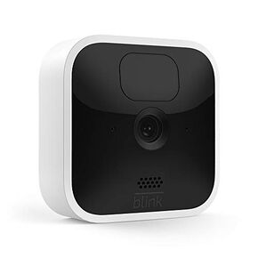 Blink Indoor الجديدة كليًا - كاميرا أمان لاسلكية عالية الدقة مع عمر بطارية يصل إلى عامين، واكتشاف الحركة، وصوت ثنائي الاتجاه
