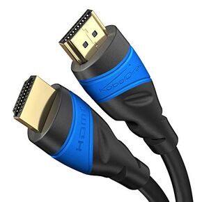 HDMI Cable 8K / 4K – 0.5ft – with A.I.S Shielding – Designed in Germany (supports all HDMI devices like PS5, Xbox, Switch – 8K@60Hz, 4K@120Hz, High Speed HDMI cord with Ethernet, black) by CableDirect in Saudi Arabia