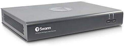 Swann Home Security Camera System, 16 Channel 12 Bullet Cameras, 1080p HD, Indoor/Outdoor Wired Surveillance DVR, 1TB Hard Drive, Night Vision, Heat Motion Detection, SWDVK-1645812V in Saudi Arabia