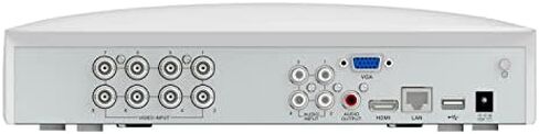 Swann Enforcer 4K نظام كاميرا أمان داخلي/خارجي، 4 كاميرات رصاصة و1 كاميرا Pan Tilt PT Cam 8 قنوات DVR 2 تيرابايت HDD مراقبة سلكية CCTV، أضواء مستشعر الحركة، رؤية ليلية، صفارة إنذار، DVK-85680W4RLPT in Kuwait