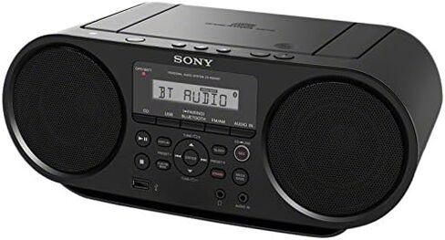 سوني - ZSRS60BT CD Boombox مع بلوتوث و NFC (أسود) in Saudi Arabia