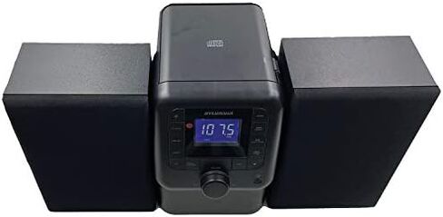 SYLVANIA SRCD2732BT-BLACK Bluetooth Micro System with FM Radio and CD Player (Black) in Saudi Arabia
