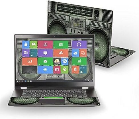 غلاف MightySkins متوافق مع Lenovo Flex 5 15" (2017) - Boombox | غطاء ملتف من الفينيل واقٍ ومتين وفريد ​​من نوعه | سهل التطبيق والإزالة وتغيير الأنماط | صنع في الولايات المتحدة الأمريكية in Saudi Arabia