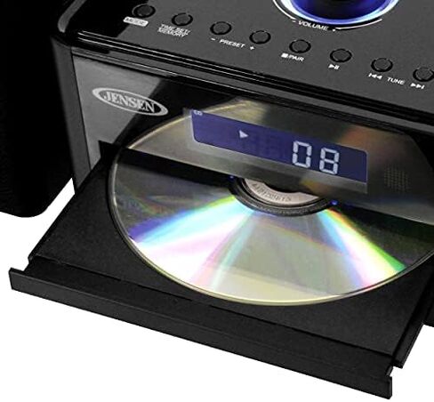 JENSEN JBS-210 Bluetooth CD Music System with Digital AM/FM Stereo Receiver and Remote Control in Saudi Arabia