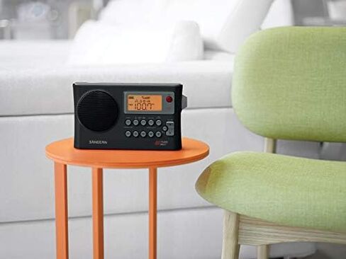 Sangean PR-D4W AM/FM Weather Alert Portable Radio with Bandwidth Narrowing, AM Auto Tracking & ANT-100 External Antenna in Saudi Arabia