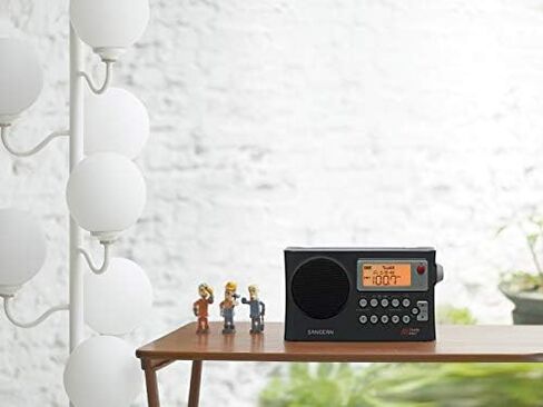 Sangean PR-D4W AM/FM Weather Alert Portable Radio with Bandwidth Narrowing, AM Auto Tracking & ANT-100 External Antenna in Saudi Arabia