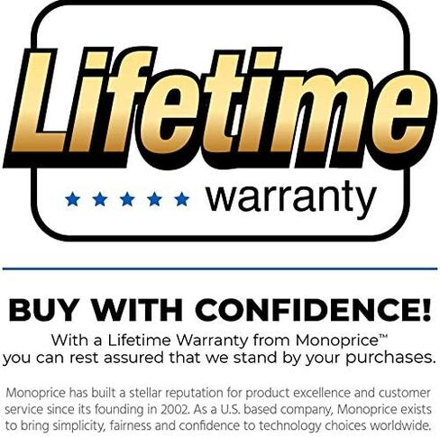 Monoprice 14 AWG 2 Conductor CMP-Rated Speaker Wire/Cable - 250 Feet UL Plenum Rated, 100% Pure Bare Copper with Color Coded Conductors - Nimbus Series in Saudi Arabia