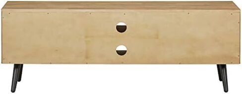 Amazon Brand – Rivet Fulton Rustic Media Cabinet, 63"W, Natural Acacia Accents in Saudi Arabia