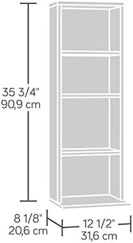 Sauder Beginnings Multimedia Storage Tower, Cinnamon Cherry finish in Saudi Arabia
