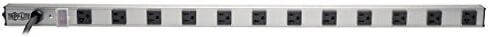 Tripp Lite 12 Outlet Surge Protector Power Strip, 15ft Long Cord, Metal, (SS361220) Black/Gray in Kuwait